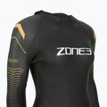 Dámský triatlonový neopren Zone3 Thermal Aspect Breaststroke 2,5 mm black/orange/yellow 4