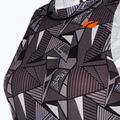 Dámské jednodílné plavky ZONE3 OWS Renew High Neck black/white 3