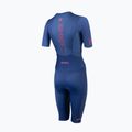 Dámský triatlonový dres ZONE3 Aeroforce X II SS Trisuit navy 2