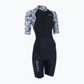 Dámská triatlonová kombinéza  ZONE3 Lava Trisuit white/gravel