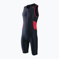 Pánský triatlonový oblek ZONE3 Activate Trisuit black/red 2