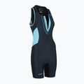Dámský triatlonový oblek ZONE3 Activate Trisuit black/turquoise 2