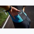 Dámský triatlonový oblek ZONE3 Activate Trisuit black/turquoise 9