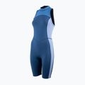 Dámské jednodílné plavky ZONE3 Yulex Kneeskin multi blue/white