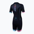 Dámský triatlonový oblek ZONE3 Activate+ Trisuit black/neon 2