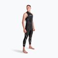 Pánský triatlonový neopren ZONE3 Glide Sleeveless Wetsuit black/grey 5