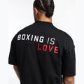Pánské tričko na lezení Boxraw Boxing is Love Oversized Black 9