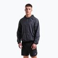 Pánská mikina BOXRAW Genaro Oversized Windbreaker Hoodie charcoal