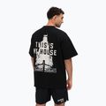 Pánské tričko na lezení BOXRAW This Is My House Oversized black 3