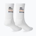Pánské ponožky BOXRAW We Don't Play Boxing Crew 3 pairs white 3