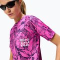 Dámský cyklistický dres Endura Grid Floral Ltd W pink pop 5
