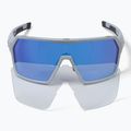 Sluneční brýle Endura Singletrack dreich grey/blue revo smoke/clear silver flash mirror 6