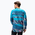 Pánský cyklistický dres Longsleeve Endura Patchwork Ltd Printed barra blue 3