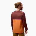 Pánské cyklistické triko Longsleeve Endura Core Printed end orange 3