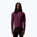 Pánská cyklistická mikina Endura Loop Ride L/S Jersey black cherry