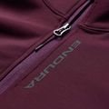 Pánská cyklistická mikina Endura Loop Ride L/S Jersey black cherry 9