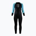 Dámský triatlonový neopren HUUB OWC black/sky blue