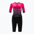 Dámská triatlonová kombinéza HUUB Collective Tri Suit black/rose fade