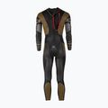 Pánský plavecký neopren  HUUB Pinnacle silver/yellow 2