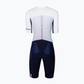Dámský triatlonový dres HUUB Anemoi 3 SUB22 white/navy/pink 2