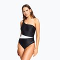 Dámské jednodílné plavky Zoggs Lattice One Shoulder modrá / bílá 8