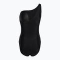 Dámské jednodílné plavky Zoggs Lattice One Shoulder modrá / bílá 2
