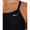 Dámské jednodílné plavky Nike Solid Racerback černé 4