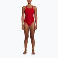 Dámské jednodílné plavky Nike Solid Racerback university red 2