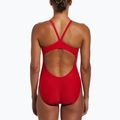 Dámské jednodílné plavky Nike Solid Racerback university red 3