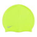 Dětská plavecká čepice Nike Solid Silicone žlutá TESS0106