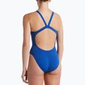 Dámské jednodílné plavky Nike Hydrastrong Solid Fastback modré NESSA001-494 6