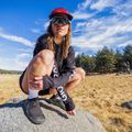 Dámské barefoot boty Vivobarefoot Primus Trail Knit Fg obsidian/obsidian 8