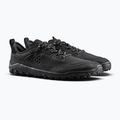 Pánské barefoot boty Vivobarefoot Tracker Leather Low obsidian