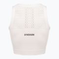 Dámský bezešvý top Gymshark Energy Crop Top cream white 6