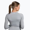 Dámský tréninkový top s dlouhým rukávem Gymshark Vital Seamless Crop Top light grey 3