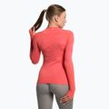 Dámský tréninkový top s dlouhým rukávem Gymshark Vital Seamless Top red/orange/white 3