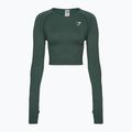 Dámský top Longsleeve Gymshark Vital Seamless Crop Top obsidian / grey / marl