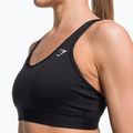 Gymshark Scoop Neck Training Sportovní fitness podprsenka černá 4