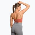 Gymshark Studio Sports earth oranžová fitness podprsenka 3