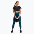 Dámský top Gymshark KK Twins Raw Crop Top black/grey 2