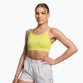 Gymshark Flex Strappy Sports glitch yellow marl fitness podprsenka