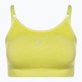 Gymshark Flex Strappy Sports glitch yellow marl fitness podprsenka 5