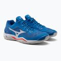 Mizuno Wave Stealth V házenkářské boty modré X1GA180024 5