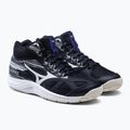 Dětská házenkářská obuv Mizuno Stealth Star Mid navy blue X1GC211502 5