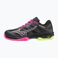 Dámské boty na padel Mizuno Wave Exceed Light Padel ebony/pink glo/neo lime 10