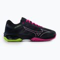 Dámské boty na padel Mizuno Wave Exceed Light Padel ebony/pink glo/neo lime 2