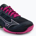 Dámské boty na padel Mizuno Wave Exceed Light Padel ebony/pink glo/neo lime 7