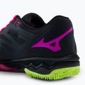 Dámské boty na padel Mizuno Wave Exceed Light Padel ebony/pink glo/neo lime 9