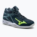 Pánská volejbalová obuv Mizuno Thunder Blade 3 Mid blue V1GA217538
