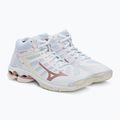 Dámská volejbalová obuv Mizuno Wave Voltage Mid white V1GC216536 4